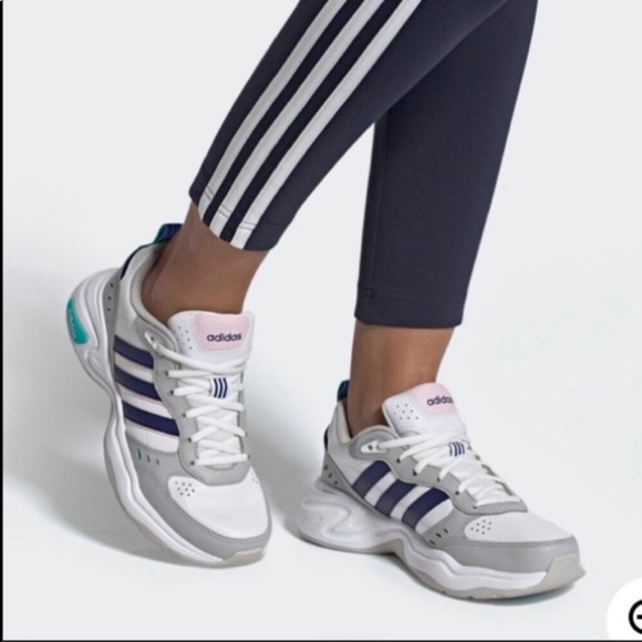 adidas dare white casual shoes